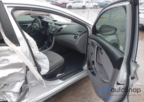 2014 Hyundai Elantra Se из США, поврежденный, VIN KMHDH4AE5EU040386